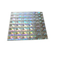 Custom Logo Waterproof Holographic Clothes Label Security 3D Hologram Sticker